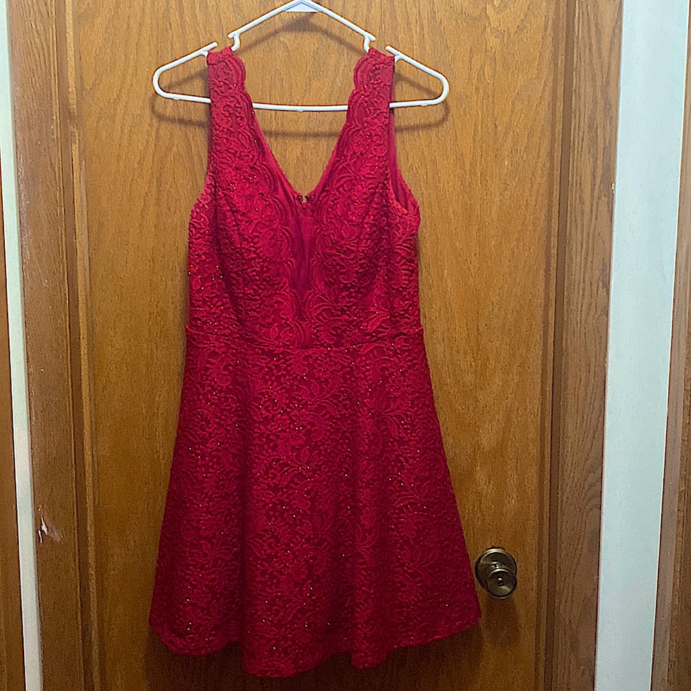 Red City Studio V- Neck Dress